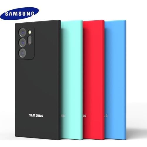 For Samsung Galaxy Note 20 Ultra Case Soft Silicone Full Back Cover Silky Touch Liquid Protective Note20 Uitra TPU Shell