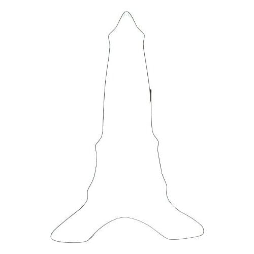 Stainless Steel Cookie Cutter Eiffel Tower Shape Sugarcraft Cutter Cake Baking Tool for Kids