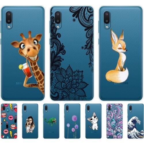 For Samsung A02 Case Soft Silicon Tpu Back Phone Cover For Samsung Galaxy A02 GalaxyA02 A 02 SM-A022G a022 Bumper 6.5inch