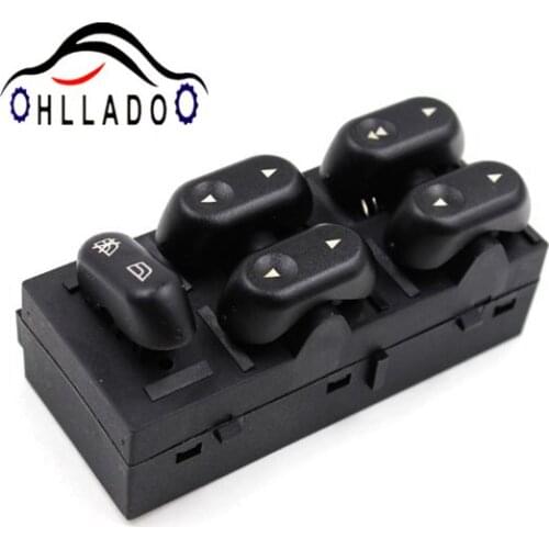 HLLADO New Electric Power Window Master Switch 5L1Z14529AA For Ford F150 CROWN VICTORIA MERCURY GRAND MARQUIS Front LH Driver