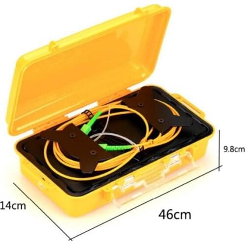 SC APC OTDR Launch Cable Box 1kM OTDR Test extension line OTDR singlemode 9/125um 1310/1550nm optical fiber tester Free shipping