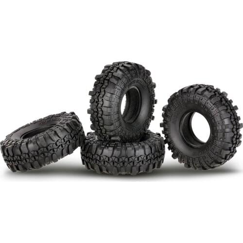 New 2020 Summer 4Pcs AUSTAR AX-4020 1.9 Inch 110mm 1/10 Rock Crawler Tires for D90 SCX10 AXIAL RC4WD TF2 RC Car