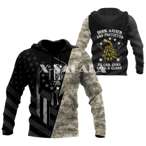 US Army Veteran 3D Full Print Size Hoodie Man Women Harajuku Outwear Zipper Pullover Sweatshirt Unisex5
