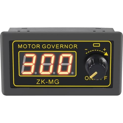 1PC DC 5-30V 12v 24v 5A DC Motor Controller PWM Adjustable Speed Digital Display Encoder Duty Ratio Frequency MAX 15A ZK-MG