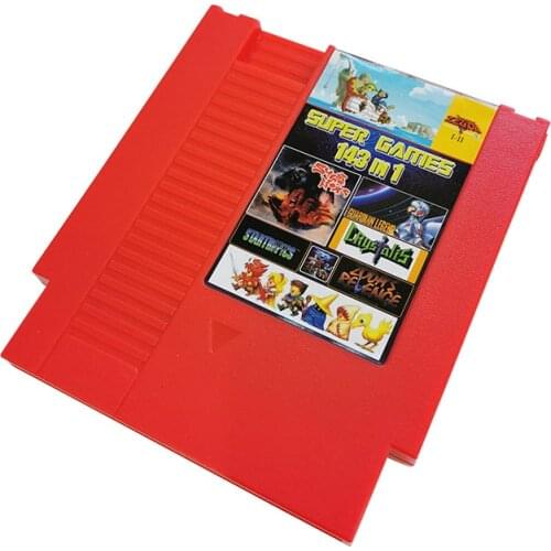 143 in 1 ( 72 pins 8 bit NES Game Cartridge)-With Fast shipping-USA Version NTSC
