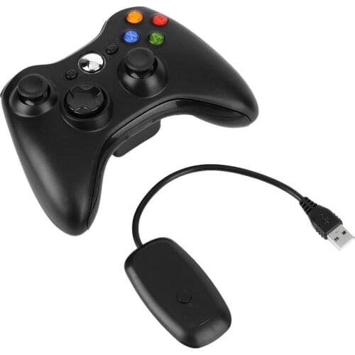 2.4G Wireless Gamepad Joypad Game Remote Controller Joystick With Pc Reciever For Microsoft For Xbox 360 Console