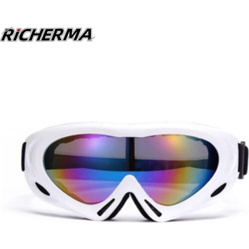Anti-Glare Motorcycle Glasses Retro Glasses of Motocross Dustproof Windproof Protective Goggles Cross-Country Skis Dirt Bike