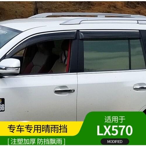 Car Rain visor for lexus LX570 rain visor lexus 570 special window rain eyebrow modified off-road accessories
