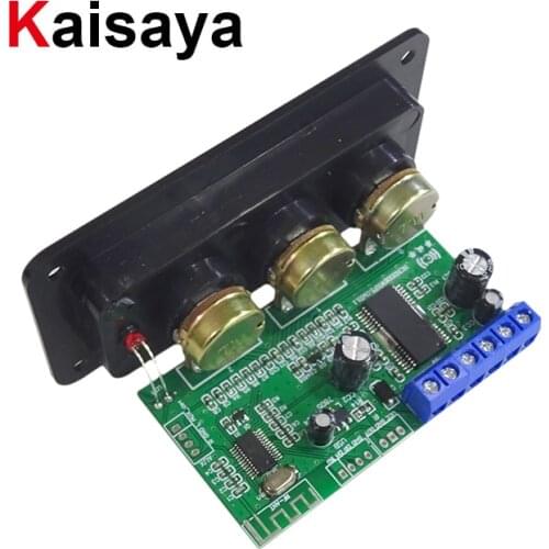 Bluetooth 5.0 mono 30W subwoofer with tweeter remote control U disk audio input power amplifier board