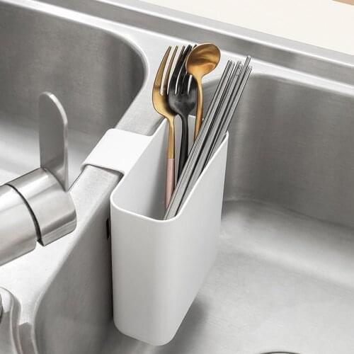 Multifunctional Hanging Storage Basket Wall-mounted Kitchen Drawer Shelf Rack Cabinet Push-pull Box for Soap Sponge Shelf