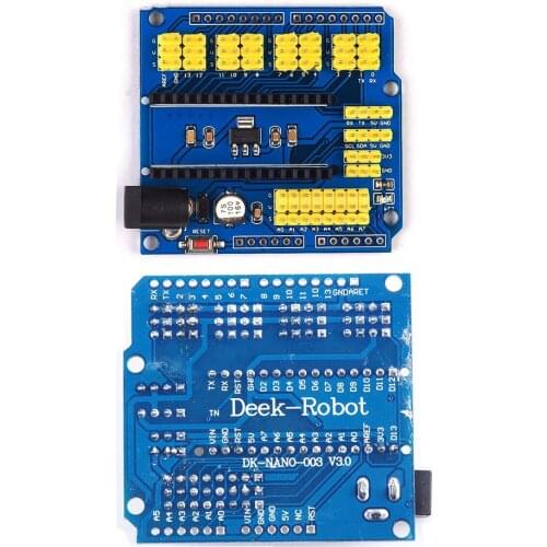 NANO I/O IO Expansion Sensor Shield Module For Arduino UNO R3 Nano V3.0 3.0 Controller Compatible Board I2C PWM Interface 3.3V