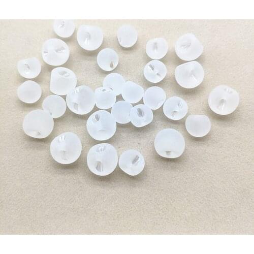 New arrival! (choose size) Clear acrylic Frosted Ball shape beads for Hand Made Earrings DIY parts,Jewelry Findings & Components