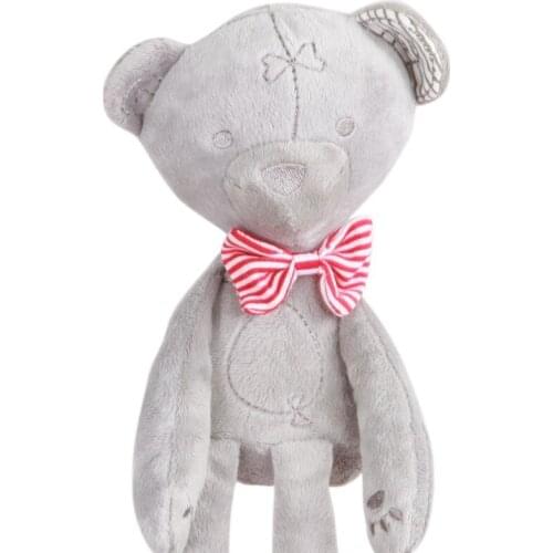 Christmas Gifts 42cm Baby Plush Bear Sleeping Comfort Doll Plush Toys Smooth Obedient Bear Sleep Calm Doll Baby Sleeping Doll