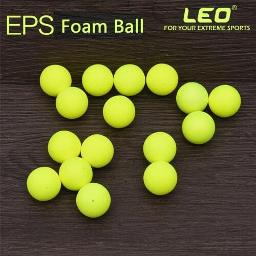 1pack Diameter 6.5mm-27mm EPS Foam Fishing Float Hard Buoyancy Ball Float Gear Fish Float Outdoor Floating Fishing Accessory