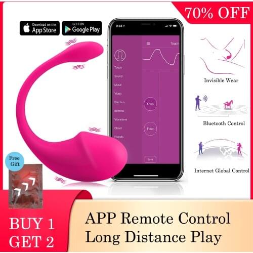 Sex Toys Bluetooth Dildo Vibrator for Women Wireless APP Remote Control Vibrator Wear Vibrating Panties Toys for Couple Sex Shop