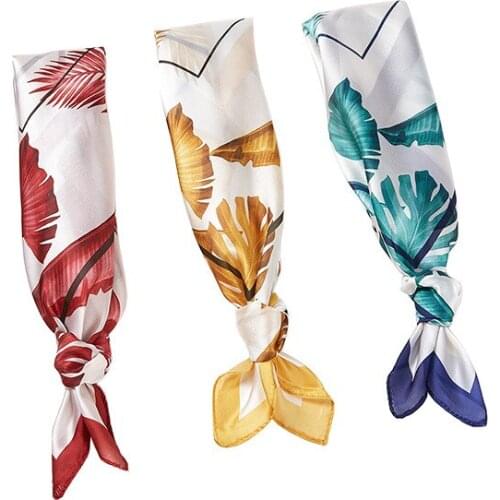 New 53 Silk Scarf Small Square Scarf Professional Decoration Small Scarf Headband Decoration Scarf Womens Accessories