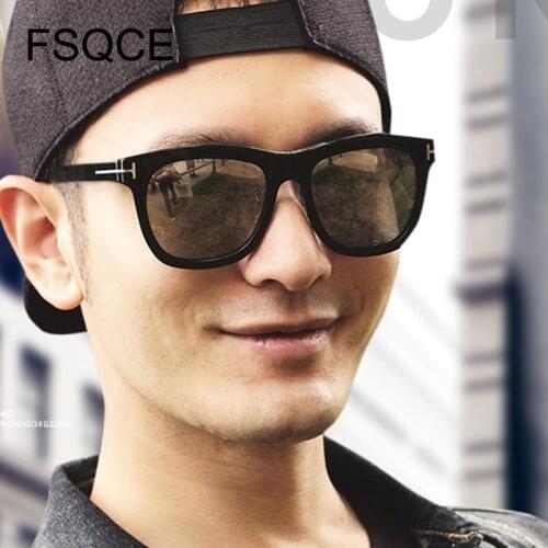 2018 Square Sunglasses Men Brand Designer Glasses Women Super Star Driving Sunglasses Men Sun Glasses