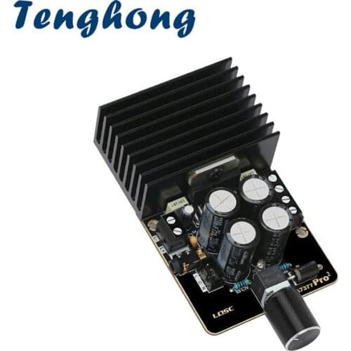 Tenghong 1Pcs TDA7377 Digital Amplifier Audio Board Stereo Class AB Amplificator For 4-8 ohm Speaker 2*30W DC9-18V C2-006 DIY