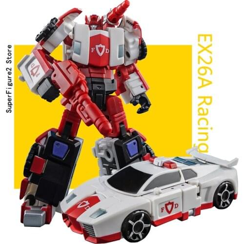 Transformation Action Figure Toy IronFactory EX-26A IF-EX26A Racing Brothers Annihilator Model Deformation Robot