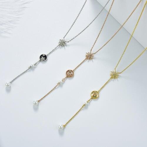 E Jewelry 925 Sterling Silver Fireworks Necklace Pendant Women Gemstone Jewelry Trendy Elegant Simple Lucky Gift 2019