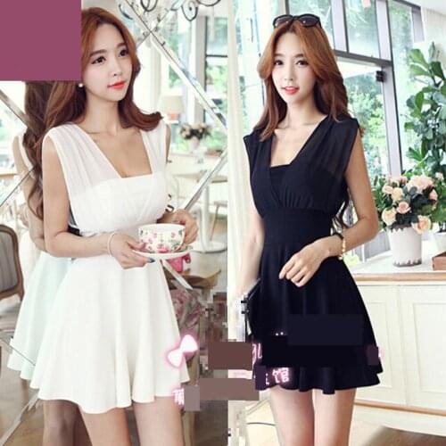 White balck color Fashion slim chiffon women dress Sexy Celebrity Party Dress big size sexy summer dress slim club Casual dress