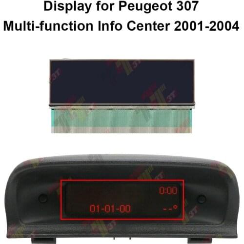 Dashboard LCD Display for Peugeot 307 and 206 Multi-function Info Center