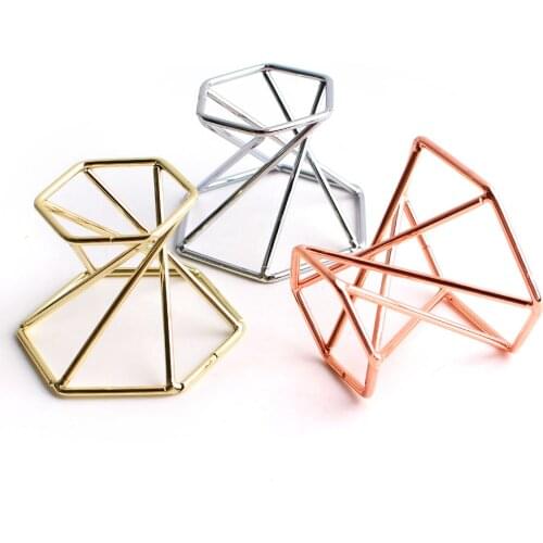 1PC Gold Metal Succinct Sphere Pedestal Base Foundation Silver Lovely Home Decoration Gift