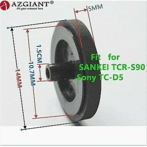 1pc14x5x1.5mm CIA718 Cassette Card Seat Idler Roller for SANKEI TCR-S90 Sony TC-D5