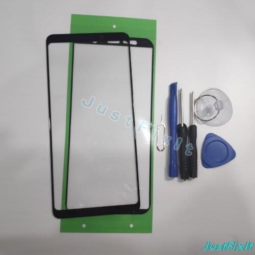 10 pcs/lot For Samsung A9s 2018 A920 Touch Screen Front Glass LCD Outer Panel Cover Repair Replacement Part