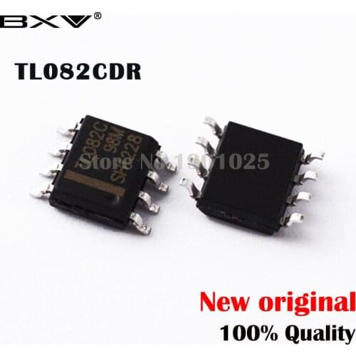 10PCS TL082CDR SOP-8 TL082C SOP SMD new and original IC