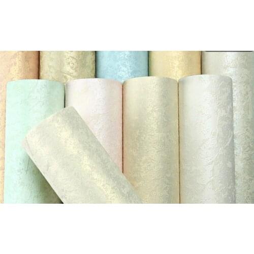 3D Diatomite Texture Wallpaper Eco-friendly Wall Paper 53cm x 10m/roll Solid