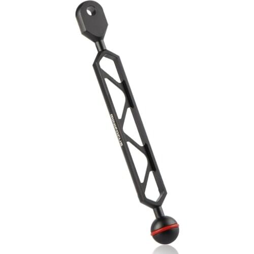 8" YS Joint Extension Ball Arm Adaptor For Gopro Camera Underwater Diving Strobe Lights to Diving Tray Handle System Aluminium