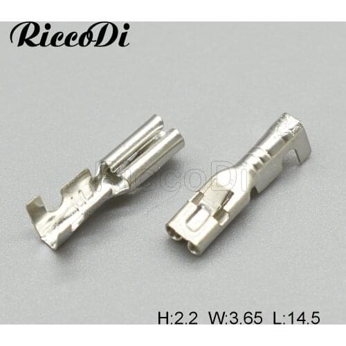 50-200Pcs 2.8mm Automotive Crimp Connector Wire Terminal Socket Plug Splices Auto Car Connection Terminal Of DJ621-E2.8x0.8A