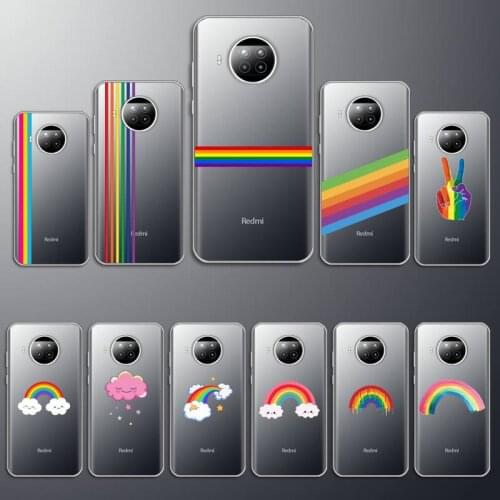 Gay Lesbian LGBT Rainbow Pride Phone Case Transparent for Xiaomi mi note 10 8 9 t HUAWEI p30 40 11 Samsung S 8 9 10 20 pro lite