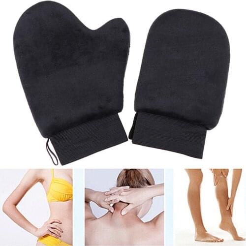 Reusable Body Self Tan Applicator Tanning Gloves Cream Lotion Mousse Body Cleaning Glove Self Tanner Body Cleaning Glove
