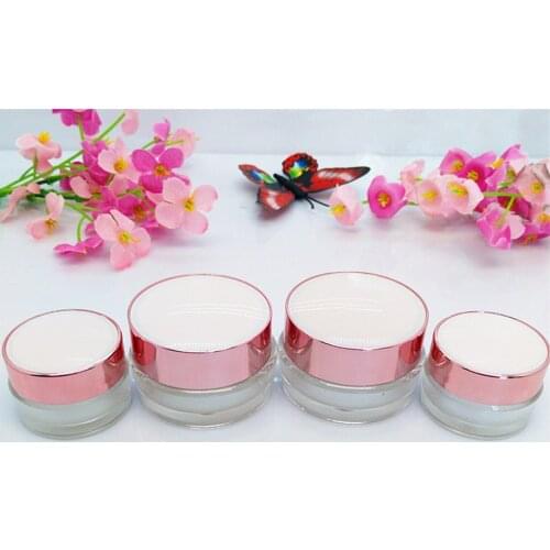 Wholesale 5g/10g Empty High grade Acrylic Bottle Cream Jar Face Cream/Eye Cream Jar Sample bottle Cosmetic Container