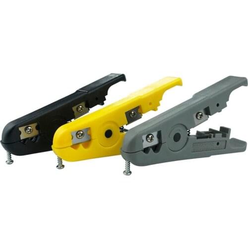 Cable Cutter and Stripper, SK5 Blade, Adjustable Network Wire Stripper Pliers Crimping Tool Network Maintenance