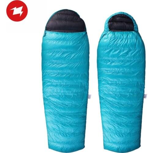 AEGISMAX EPLUS Can Be Joined Together Outdoor Camping Goose Down Sleeping Bag Adult Thicken Keep Warm Lazy Bag