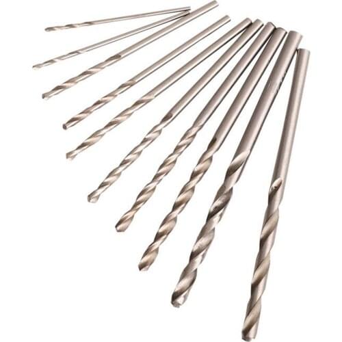 0.8mm - 3.0mm Twist Drill Bits For Woodworking Manual Pocket Hole Drill Bits Tool Accessories