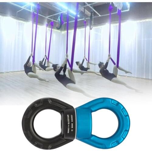 30KN Outdoor Safety Rope Swivel Connector Multifunctional Rotational Device for Aerial Yoga