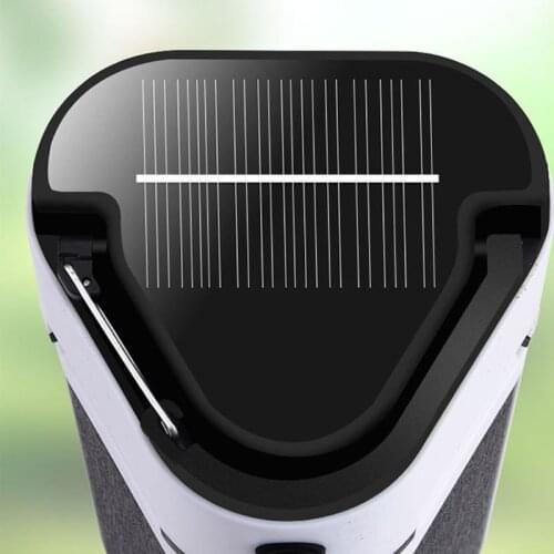 30W 60 LED 3-Leaf Solar Lamp USB Rechargeable 5 Mode Workshop Folding Light Bulb XXUF