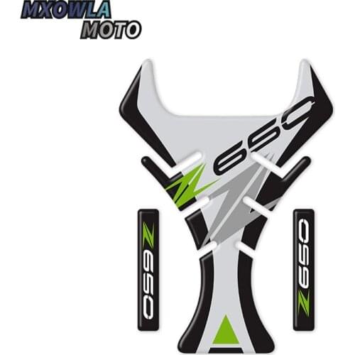 3D Motorcycle Tank Pad Protector Sticker Fish Bone Decal for Z900 Z800 Z750 Z650 Z300 Z250 Z125 Z1000 Z400
