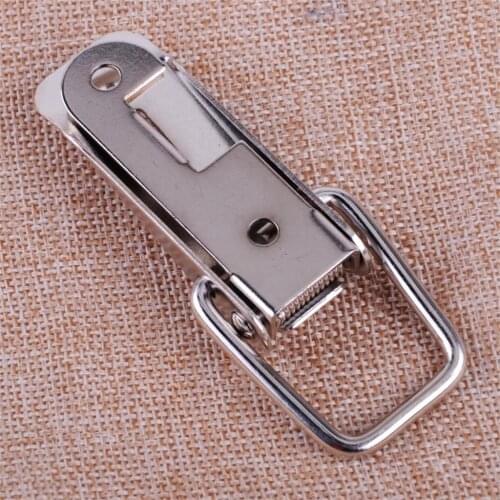 4Pcs High Quality M Cabinet Boxes Spring Toolbox Stainless Steel Toggle Latch Metal Iron Toggle Catch Hardware