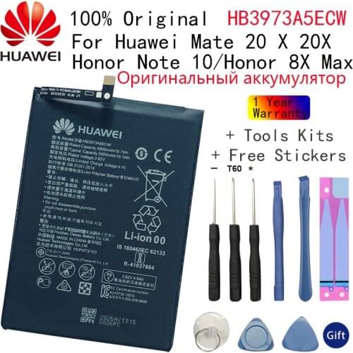Original Replacement Phone Battery For Huawei Mate 20 X P20 Honor 10 Nova Mate 10 Pro Lite honor 9 P10 HB3973A5ECW Battery