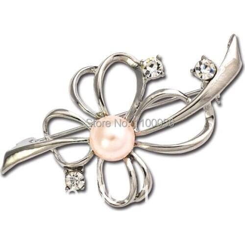 Cheap Dresses Wholesale Pearl China Wedding Bouquet Made Of Brooch Flower Brooches For Women X0100