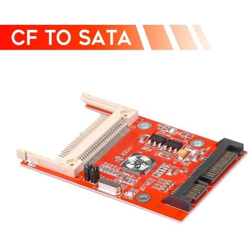 Kebidu 2.5 22Pin Converter Adapter CF To Sata Converter Compact Flash Memory Card Serial ATA HDD Hard Disk Card
