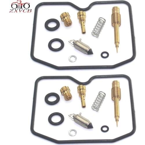 2SET for Ninja 250R EX250F 1988-2007 EX 250 EX250 F Motorcycle carburetor repair kit air screw