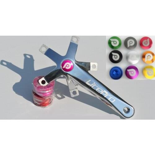 Litepro Aluminum Alloy Crank Cover Hollow Chain Wheel Right Crank Cap Compatible with M610 XT Crankset