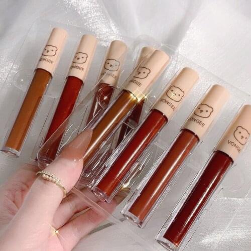 Velvety Matte Lipstick Set Long Lasting Nonstick Cup Not Fade Makeup Cosmetics For Girl Women