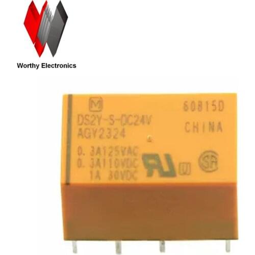Wholesale 10pcs/lot relay DS2Y-S-DC24V